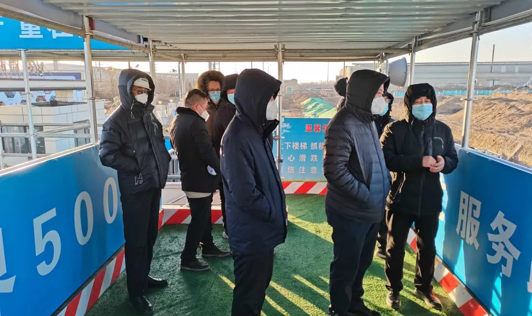 东河区委领导来我公司考察调研